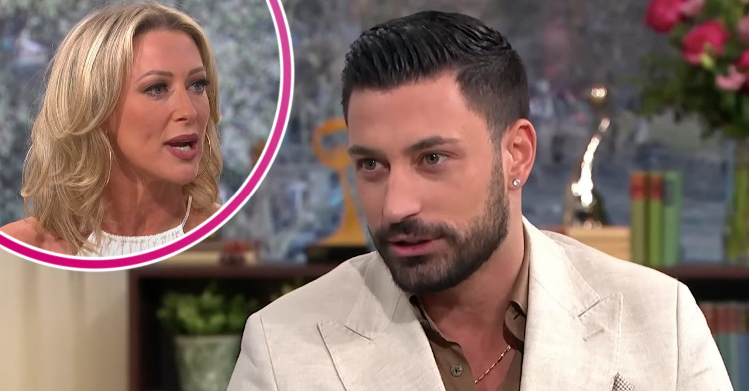 Faye Tozer and Giovanni Pernice on This Morning