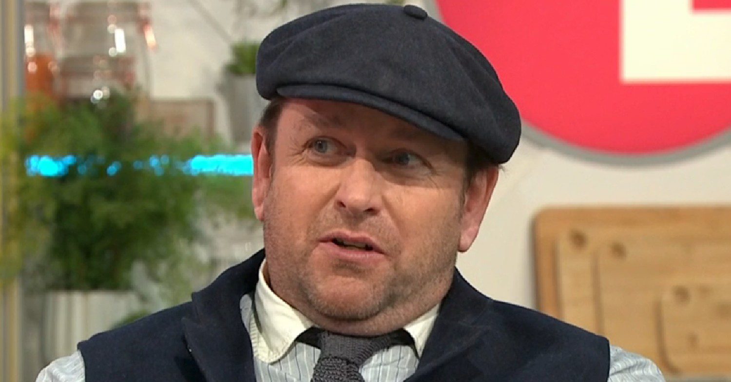 James Martin wearing a hat on This Morning