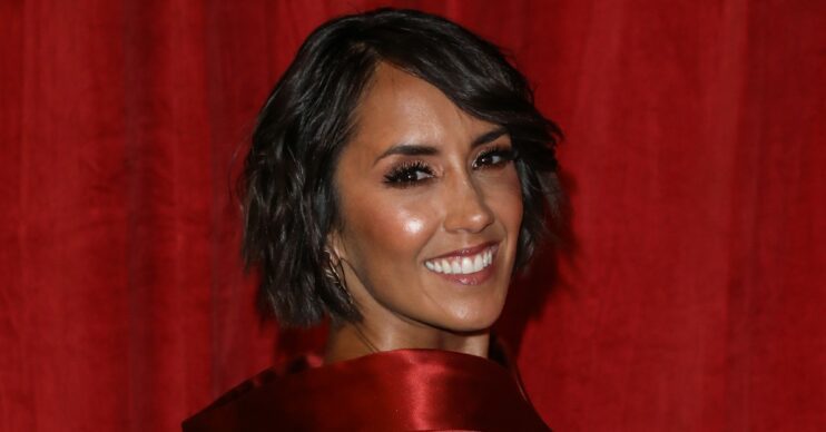 Janette Manrara smiling at Soap Awards