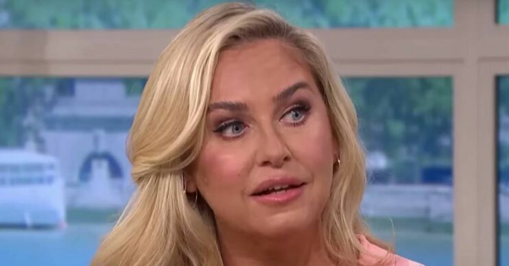 This Morning star Josie Gibson with shocked expression