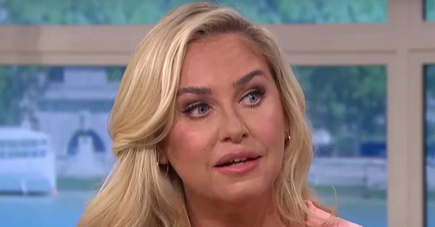 This Morning star Josie Gibson with shocked expression
