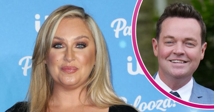 Josie Gibson and Stephen Mulhern smiling
