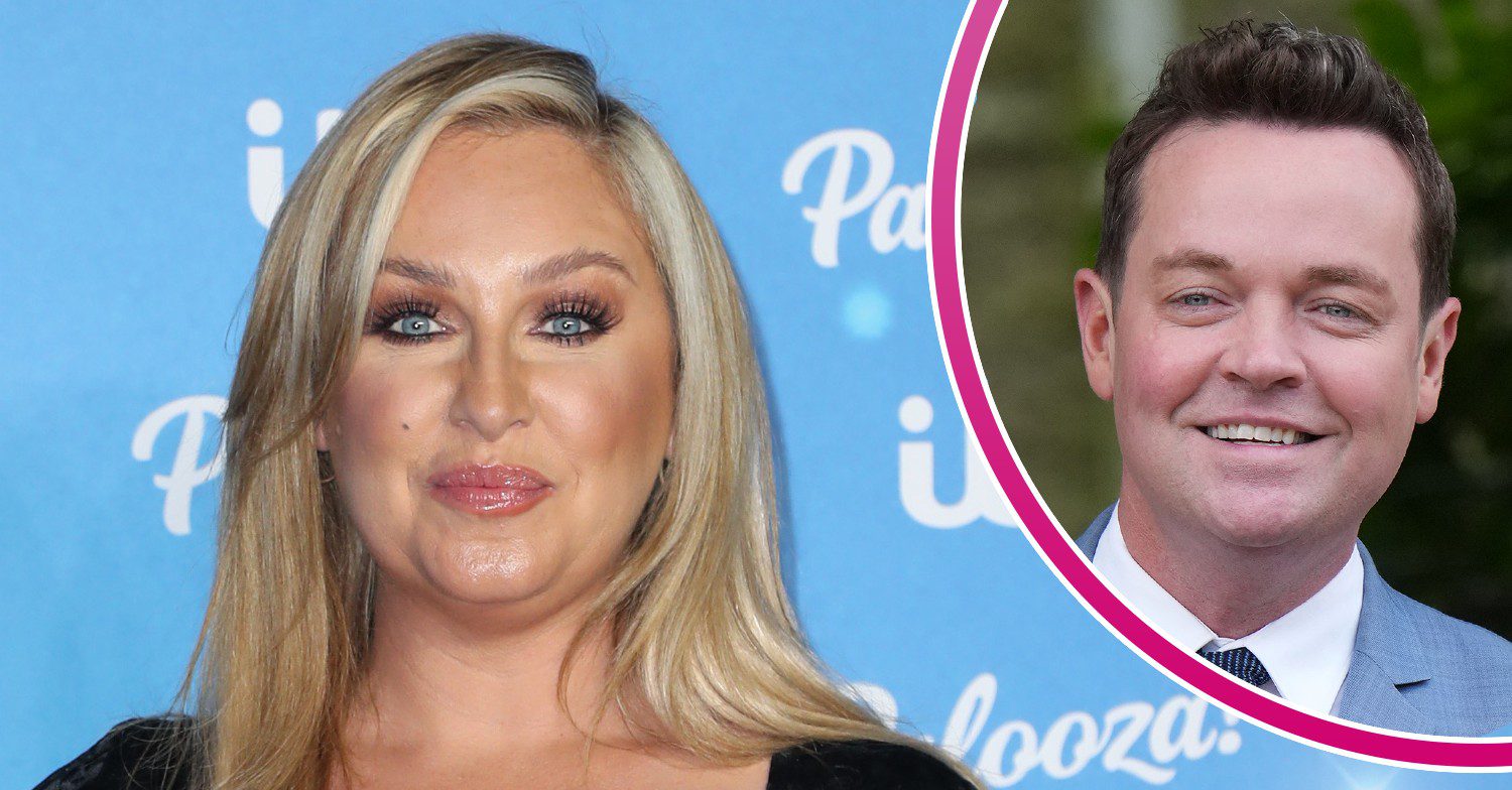 Josie Gibson and Stephen Mulhern smiling