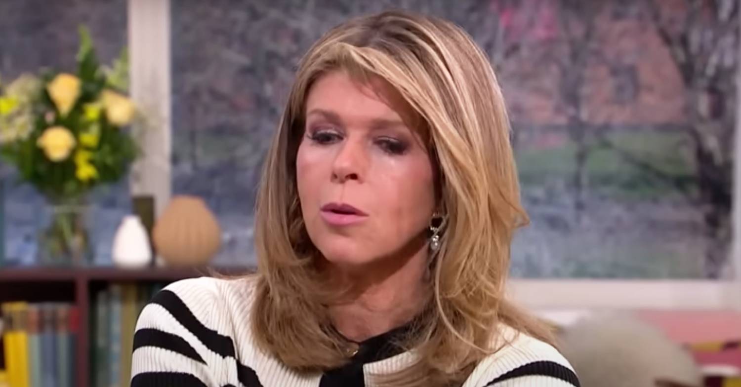 Kate Garraway looks emotional