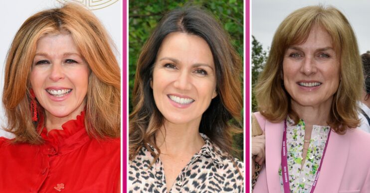Kate Garraway, Susanna Reid and Fiona Bruce