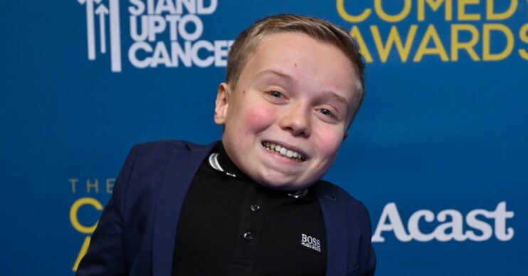 Lenny Rush smiling