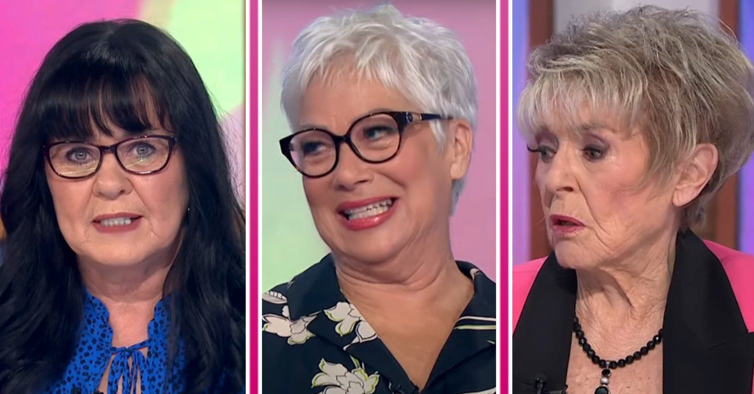 Coleen Nolan, Denise Welch and Gloria Hunniford on Loose Women