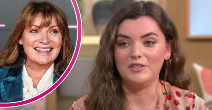 Lorraine Kelly smiling at event and daughter Rosie Smith on This Morning