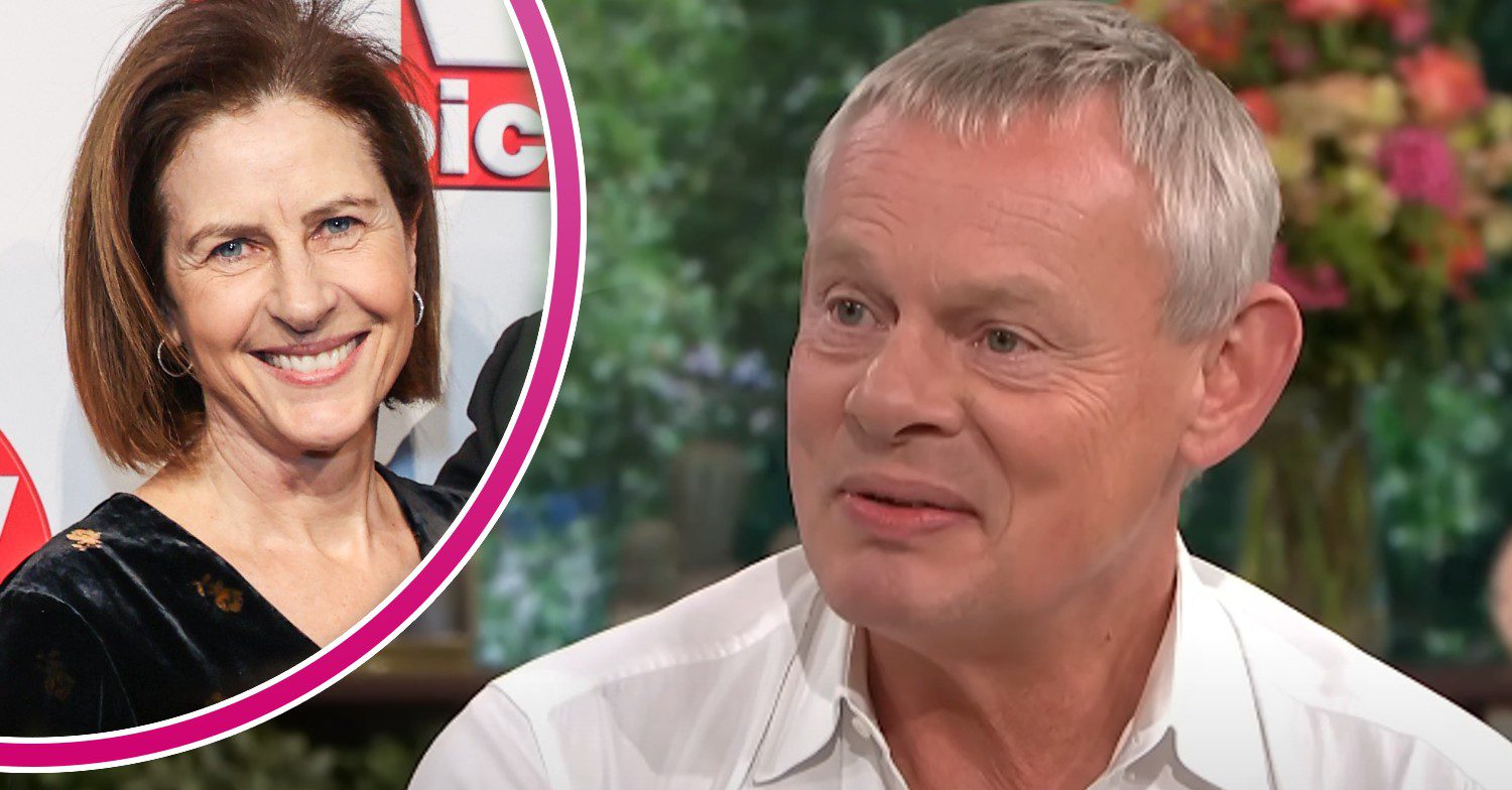 Martin Clunes on This Morning and his wife smiling at TV Choice Awards