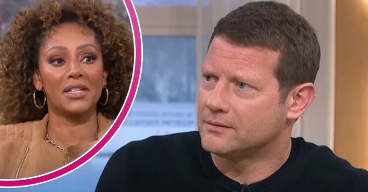 Mel B and Dermot O'Leary on This Morning today