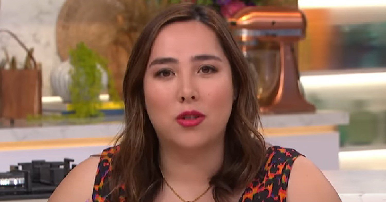 Michelle Elman speaking on This Morning