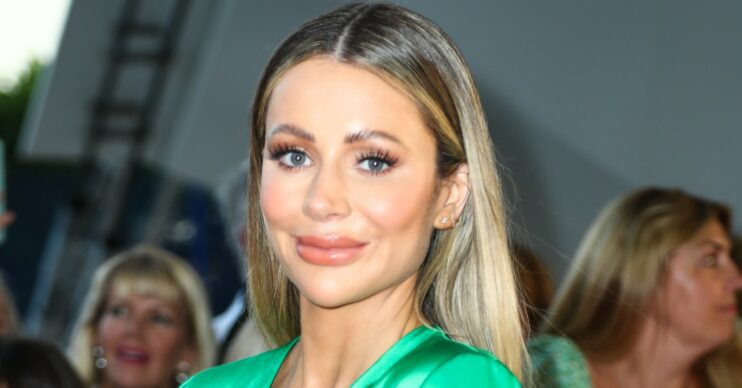 Love Island star Olivia Attwood, smiling comp