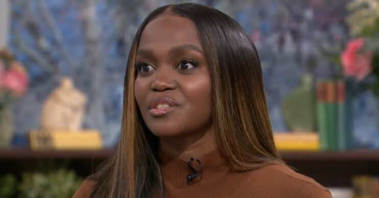 Oti Mabuse talking on This Morning