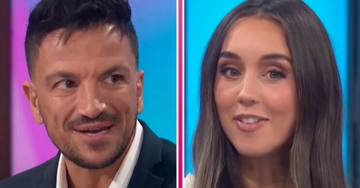 Peter Andre and wife Emily on Loose Women