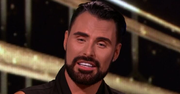 Rylan Clark talking on Saturday Night Takeaway