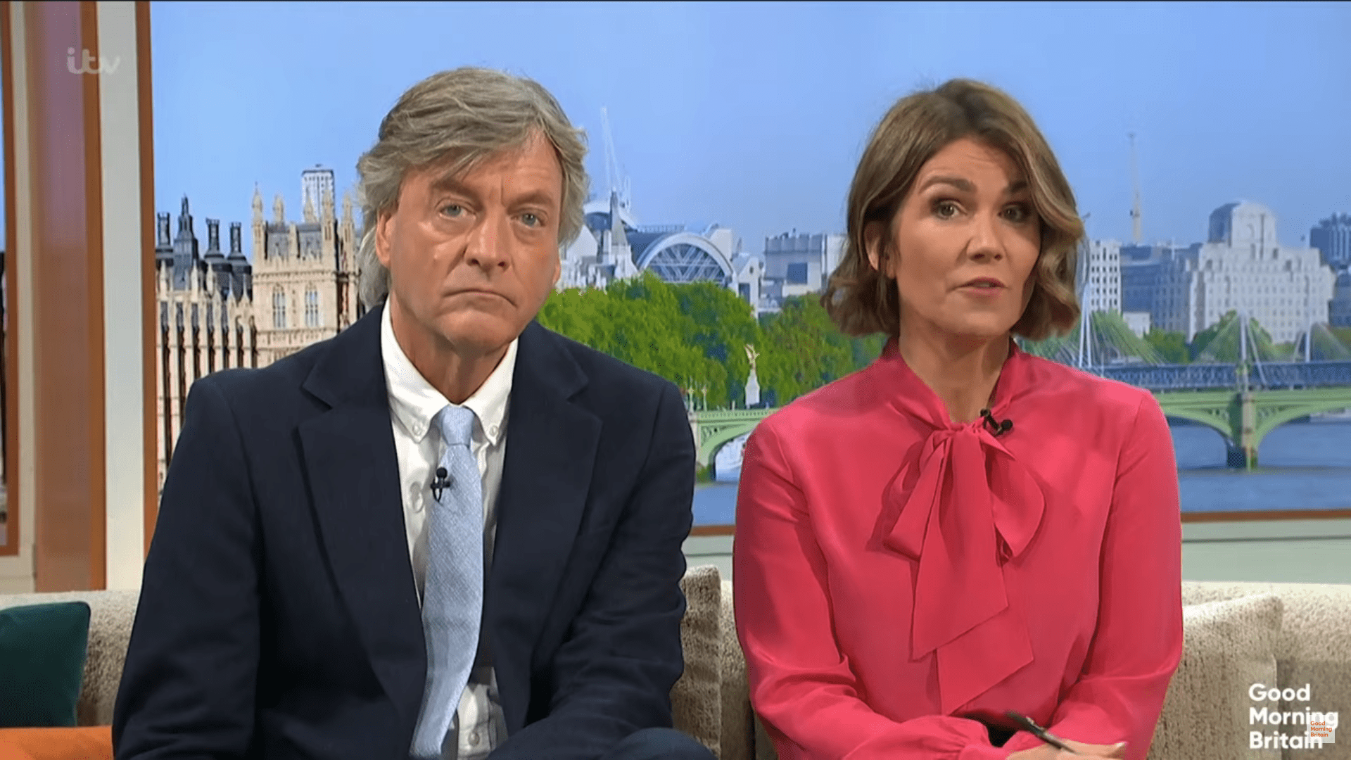 Richard Madeley and Susanna Reid on GMB