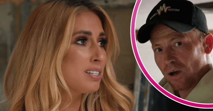 Stacey Solomon and Joe Swash on Renovation Rescue