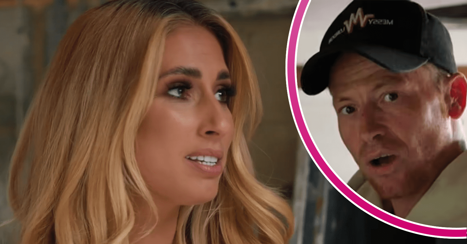 Stacey Solomon and Joe Swash on Renovation Rescue