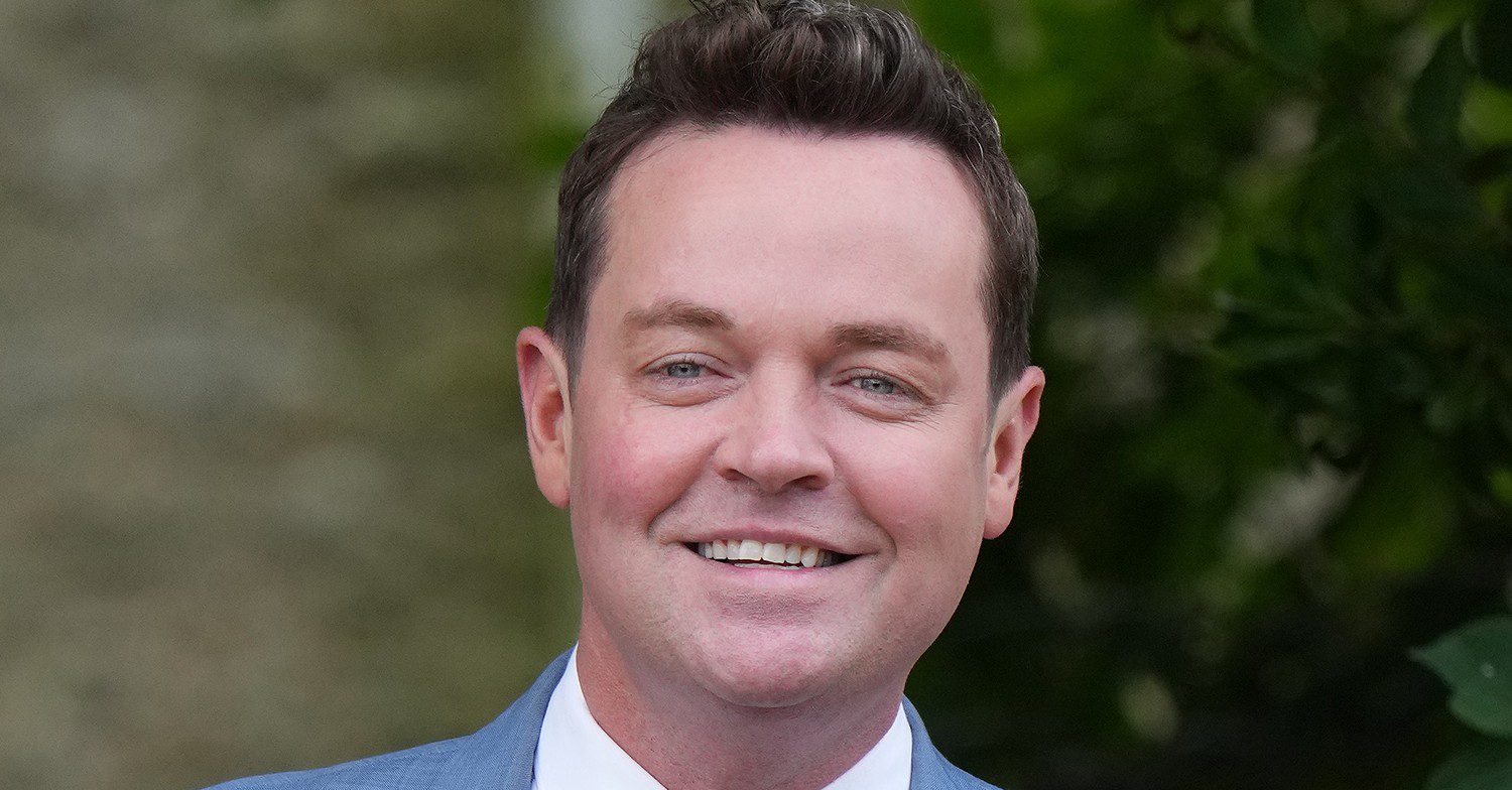 Stephen Mulhern smiling in a suit