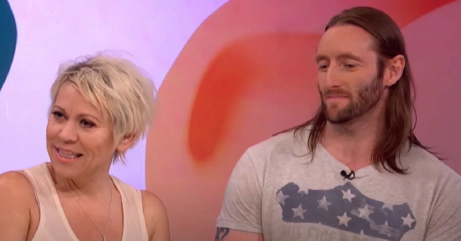 Tina Malone and husband Paul Chase on Loose Women