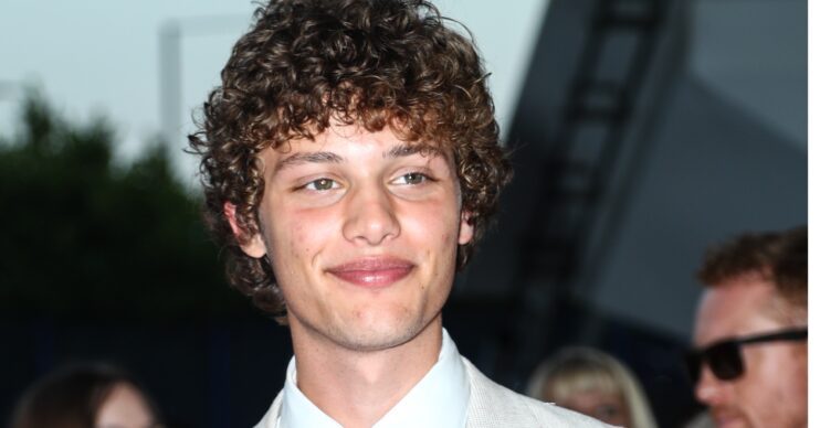 Bobby Brazier at the National Television Awards