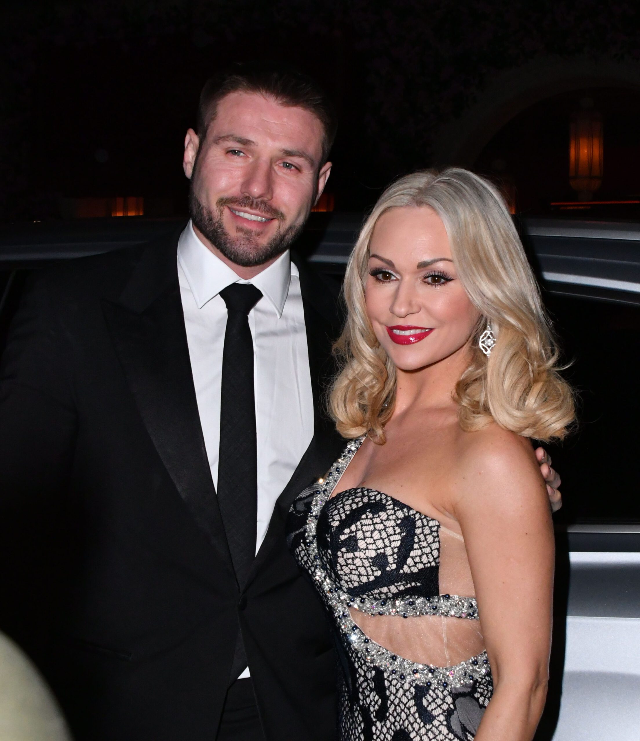 Ben Cohen and Kristina smiling