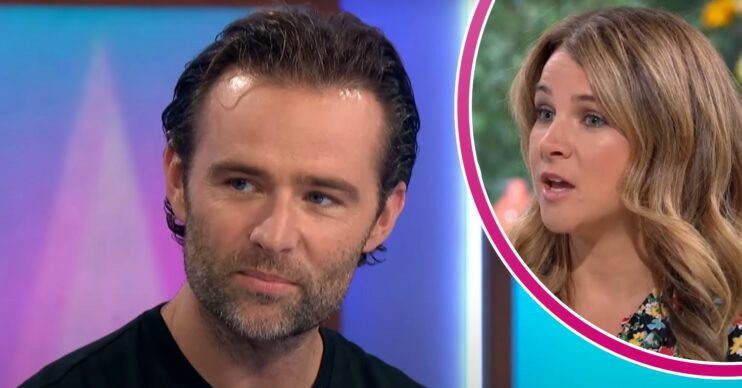 Harry Judd smiling on Loose Women / Izzy Judd on This morning