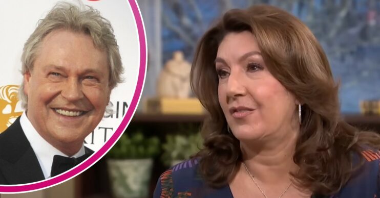 Ed smiling / Jane McDonald on This Morning