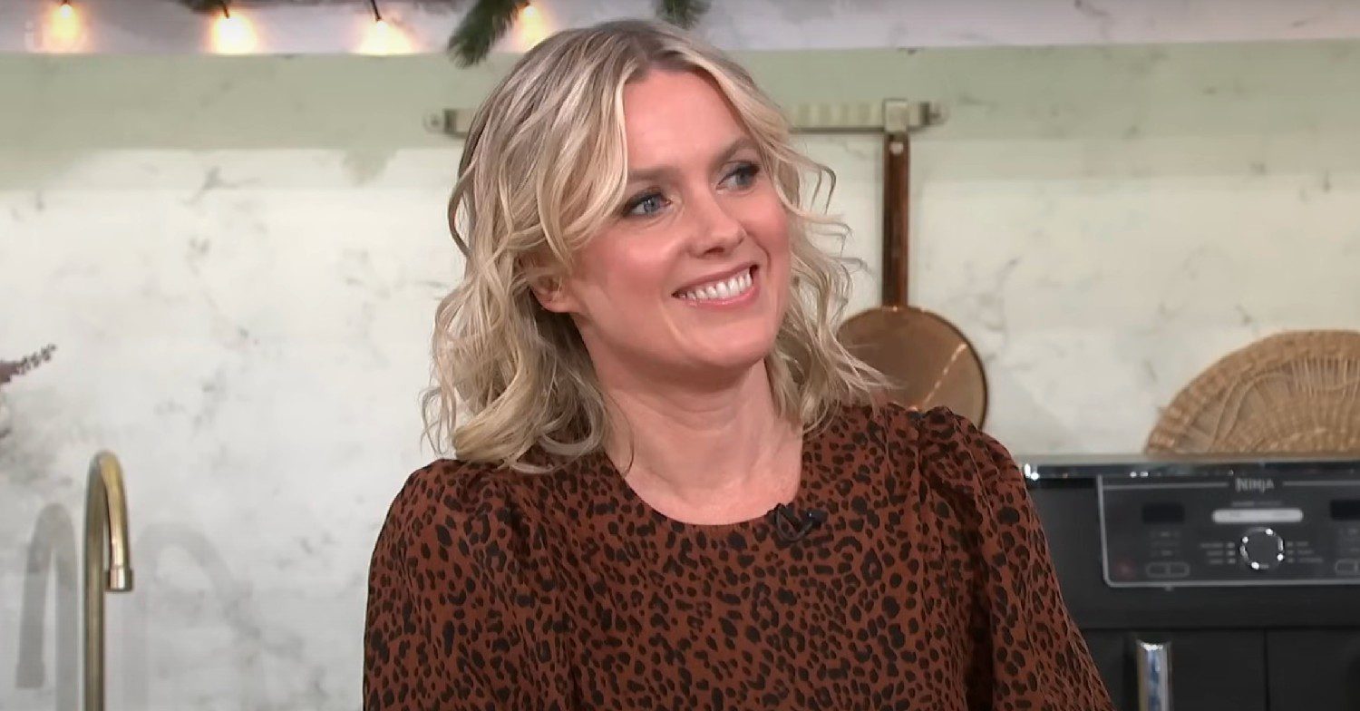 Juliet Sear smiling on This Morning