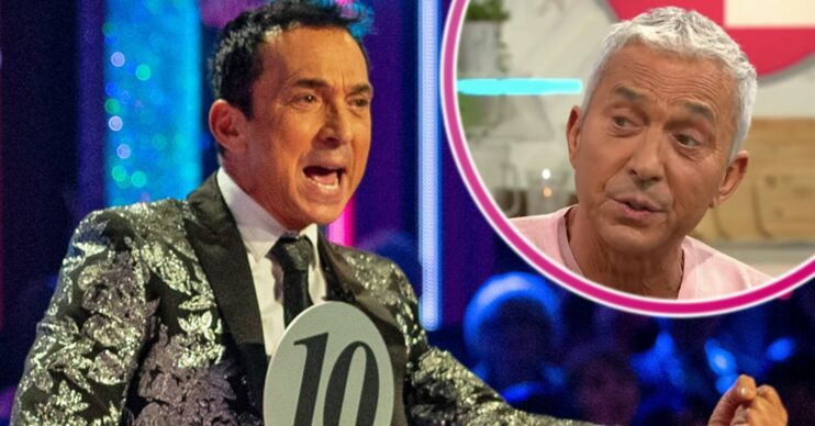 Bruno Tonioli on Strictly smiling