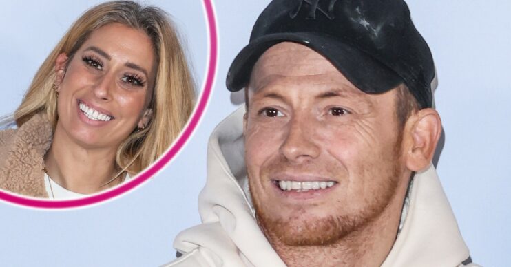 Joe Swash and Stacey Solomon smiling