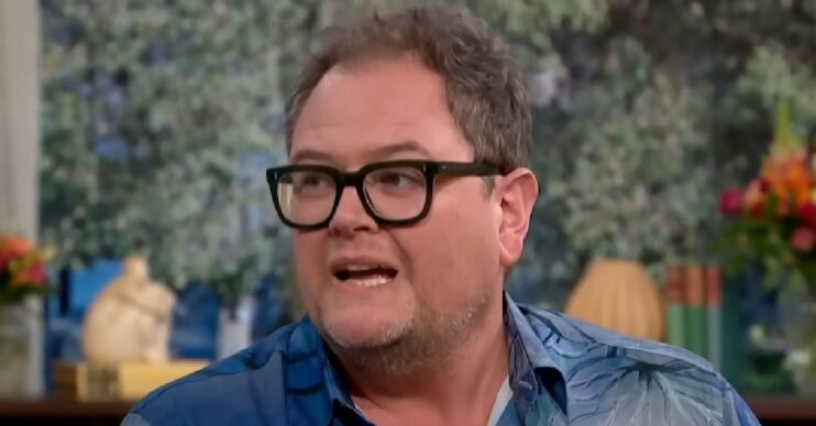 Alan Carr speaking on This Morning