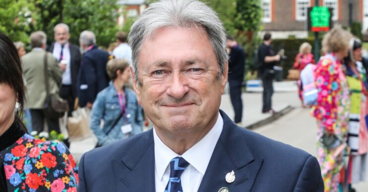 Alan Titchmarsh smiling