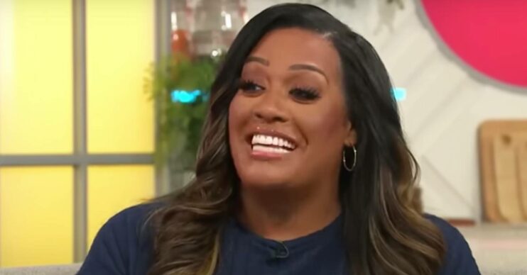 Alison Hammond beams widely