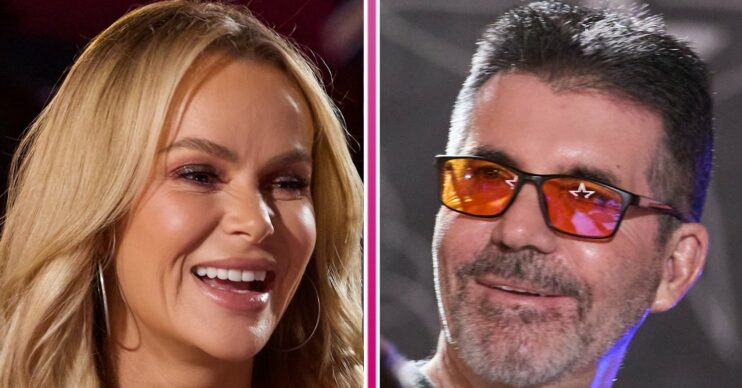 Britain's Got Talent judges Amanda Holden and Simon Cowell