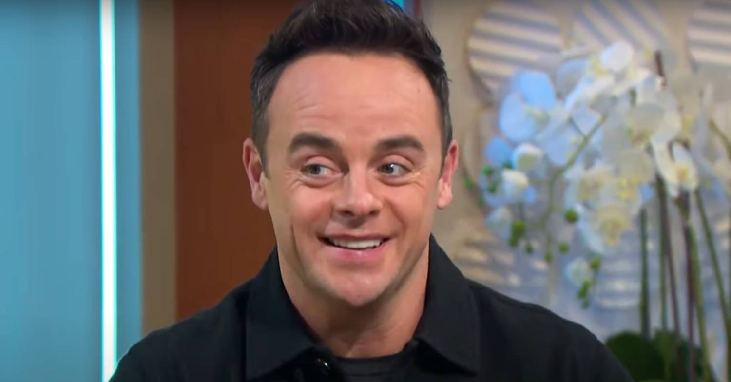 Ant McPartlin smiles