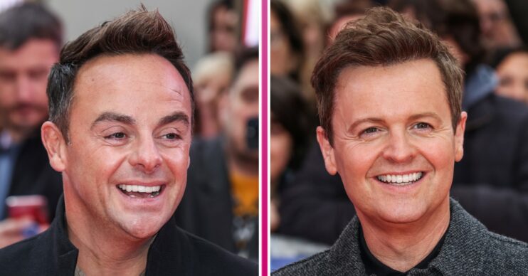Ant and Dec smiling on the red carpet at the BGT auditions