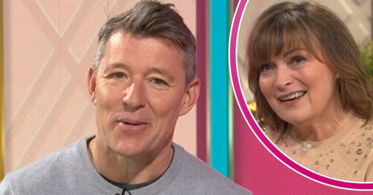 Ben Shephard and Lorraine Kelly on Lorraine today