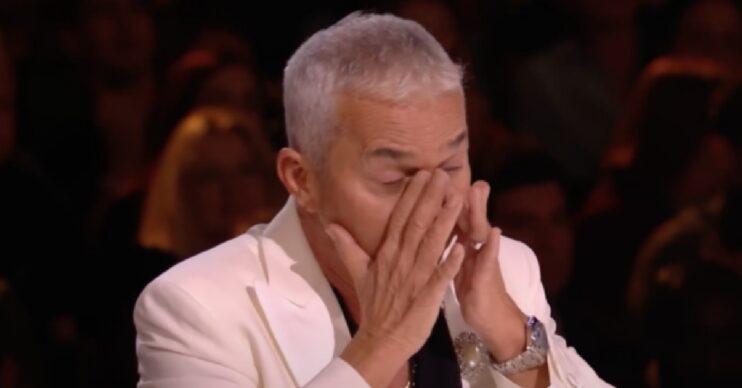 Bruno Tonioli crying on BGT