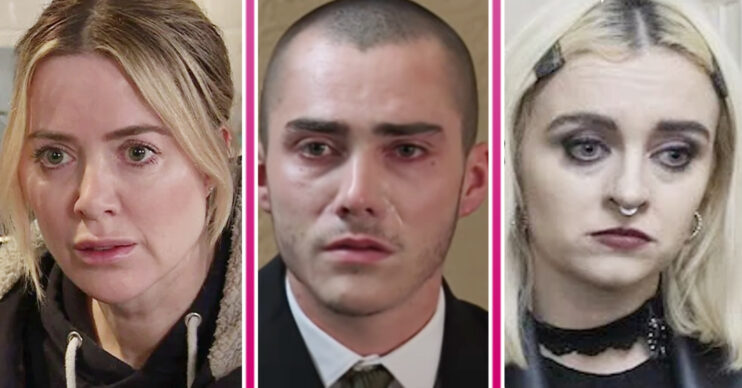 Coronation Street's Abi, Corey, Nina