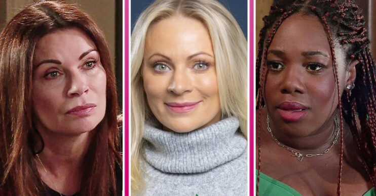 Coronation Street's Carla, DS Swain, Dee-Dee