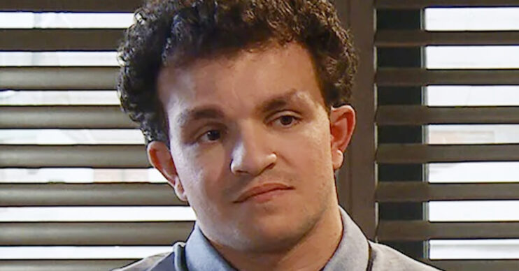 Coronation Street's Alex Bain as Simon Barlow