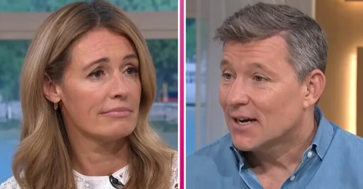 Cat Deeley and Ben Shephard presenting This Morning