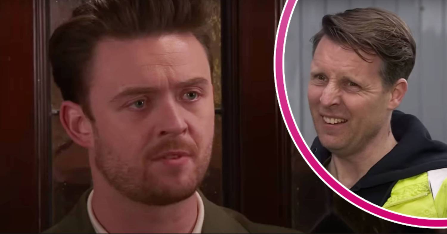 Joel looks concerned, Nathan wrinkles his nose