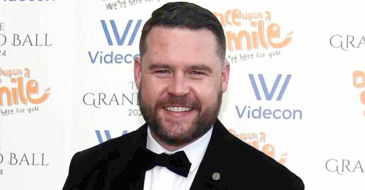Danny Miller smiling