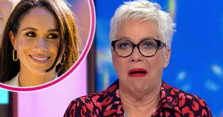 Meghan Markle and Denise Welch on Loose Women
