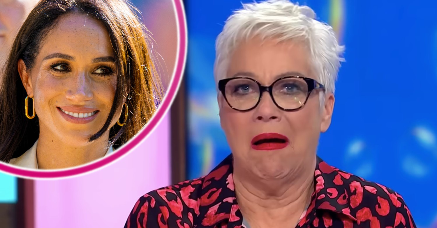Meghan Markle and Denise Welch on Loose Women
