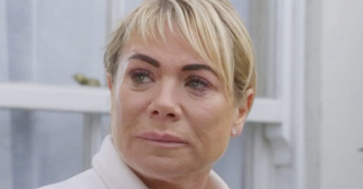 EastEnders' Sharon Watts is serious