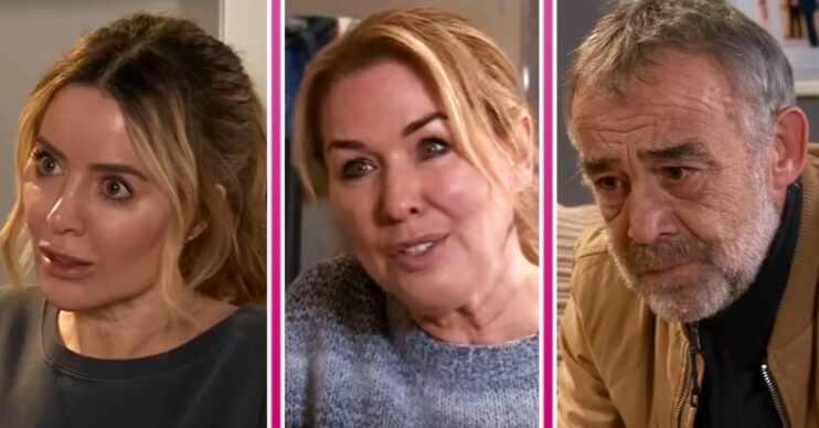 Featured image for Coronation Street of Abi, Cassie and Kevin (Credit: ITV/Comp ED!)
