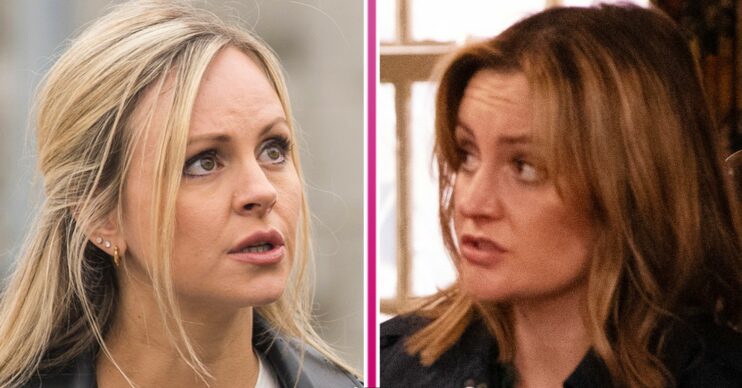 Coronation Street and Emmerdale comp image: Sarah Platt and Ella Forster (Credit: ITV/Comp ED!)